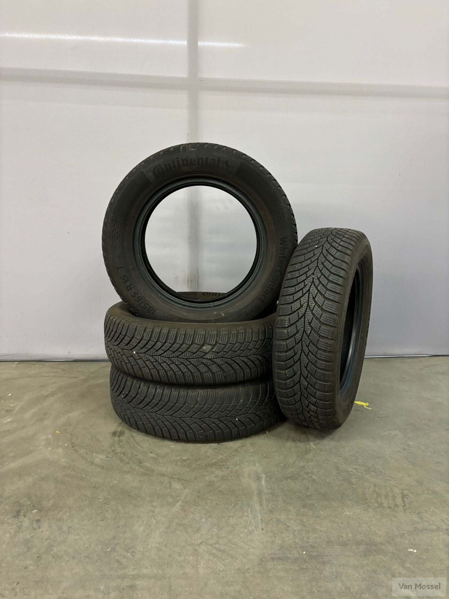 Continental WinterContact TS870 185/65/R15 88T, Auto-onderdelen, Banden en Velgen, Gebruikt, 15 inch, -, -
