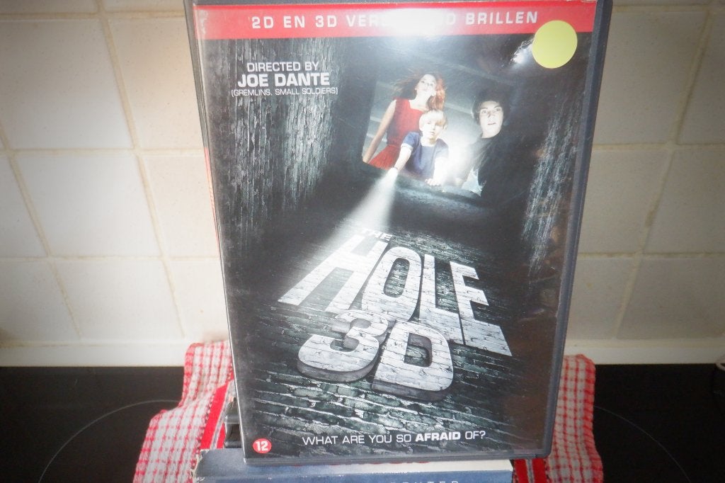 DVD 2D en 3D Versie + 3D Brillen The Hole3D., Cd's en Dvd's, Dvd's | Horror, Vanaf 12 jaar, Ophalen of Verzenden, Zo goed als nieuw