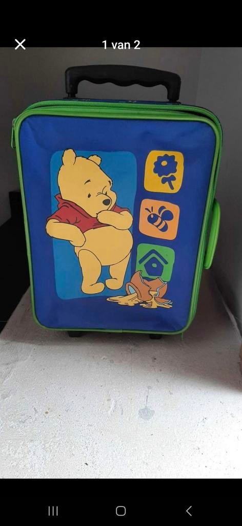 Winnie the pooh kindertrolley, Ophalen