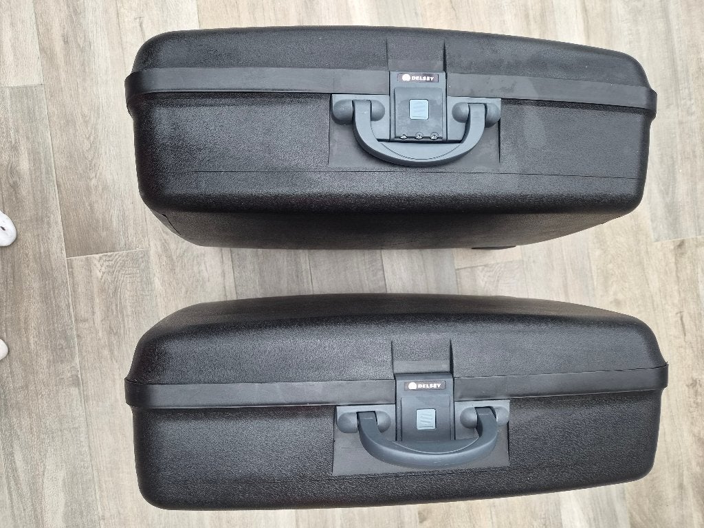 Valises Delsey grandes, Plastique dur, Moins de 35 cm, Enlèvement, Utilisé