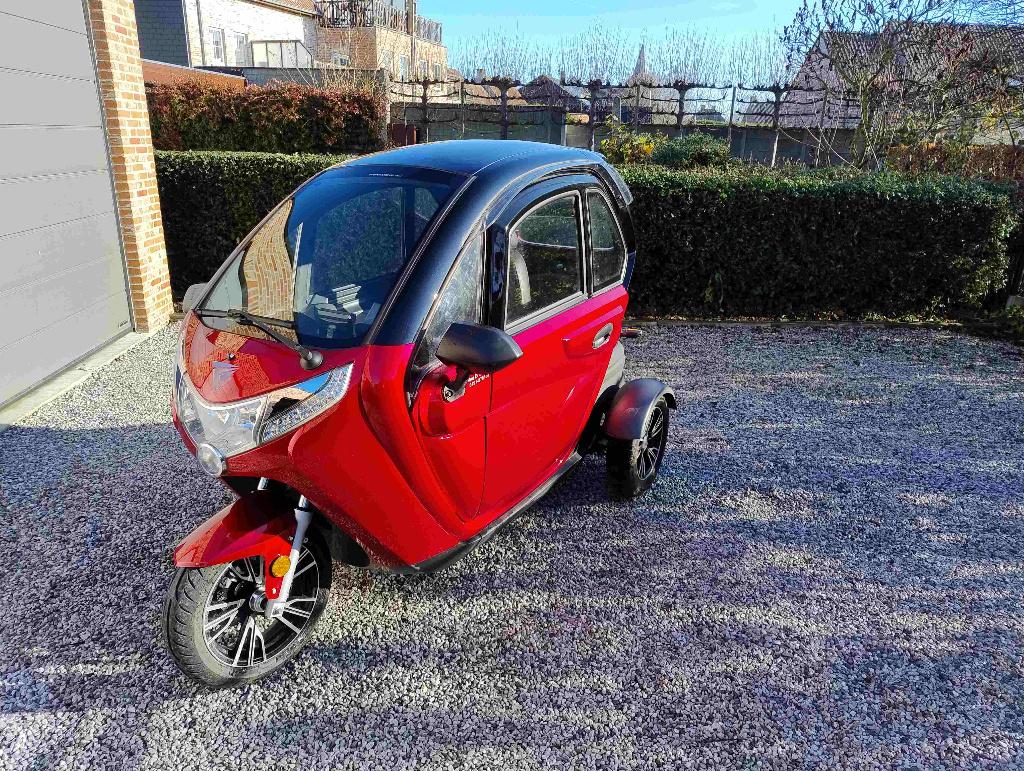 Overdekte 3-wiel elektrische brommobiel 25 km/u (2021), Enlèvement, Utilisé, Move Vigorous S-Line II