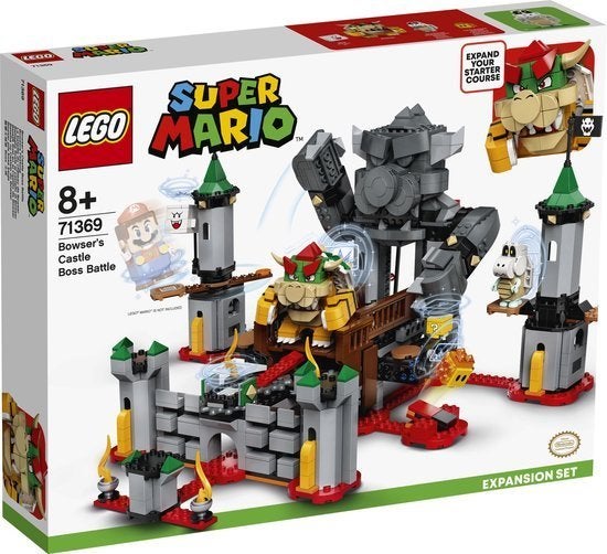 Lego Super Mario 71369 Bowser's Castle Battle Expansion Set, Lego, Ensemble complet, Comme neuf, Enlèvement