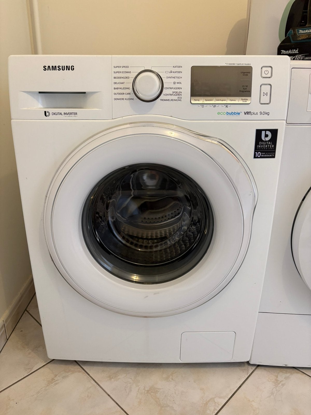 Samsung Wasmachine voor onderdelen, Enlèvement, Comme neuf