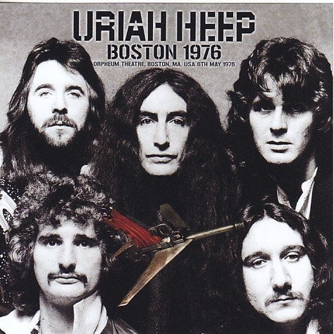 2 CD's - URIAH  HEEP - Live Boston 1976, Import, Album live, Neuf, dans son emballage, Heavy metal