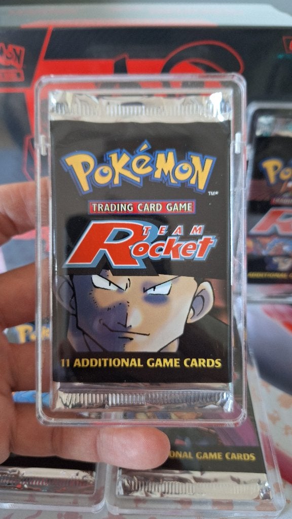 Pokemon "TEAM ROCKET" booster art set!, Ophalen of Verzenden, Nieuw, Booster, Foil
