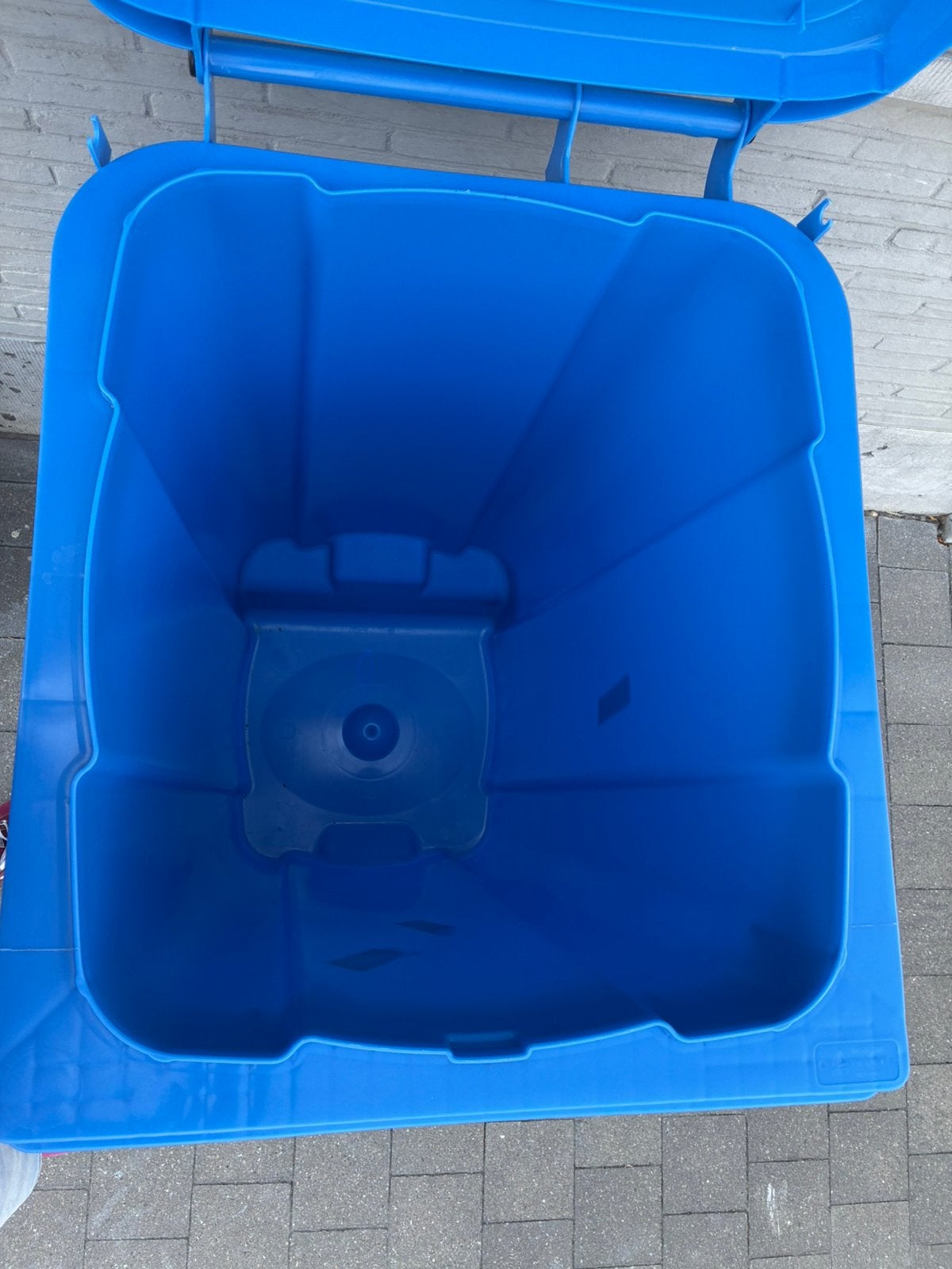 Container 240 liter, Ophalen