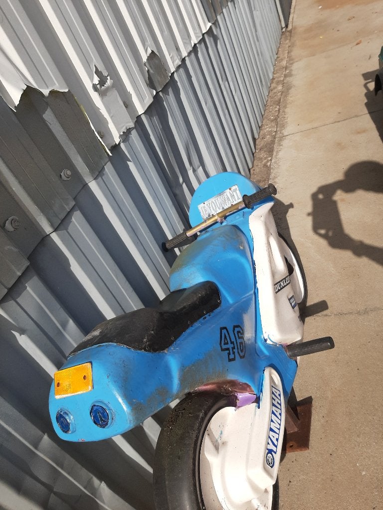 Draaimolen Racemotor, Verzamelen, Ophalen, Gebruikt