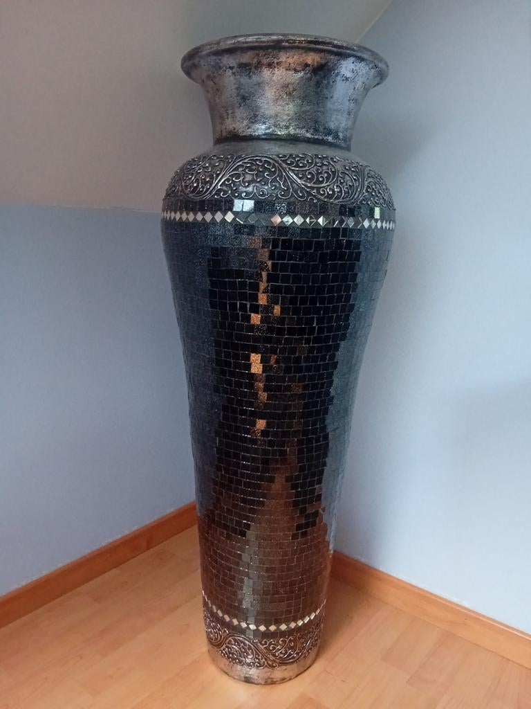 Grote vaas van 1m50, Ophalen