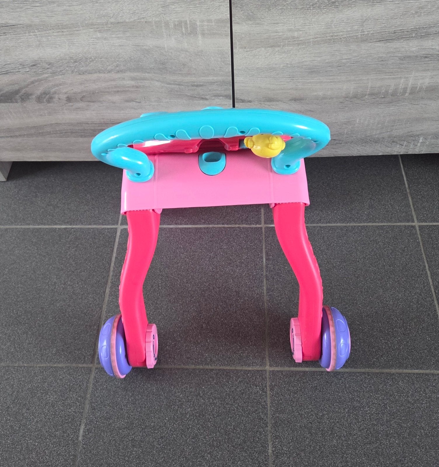 roze loopkar van  Vtech, Kinderen en Baby's, Ophalen, Gebruikt