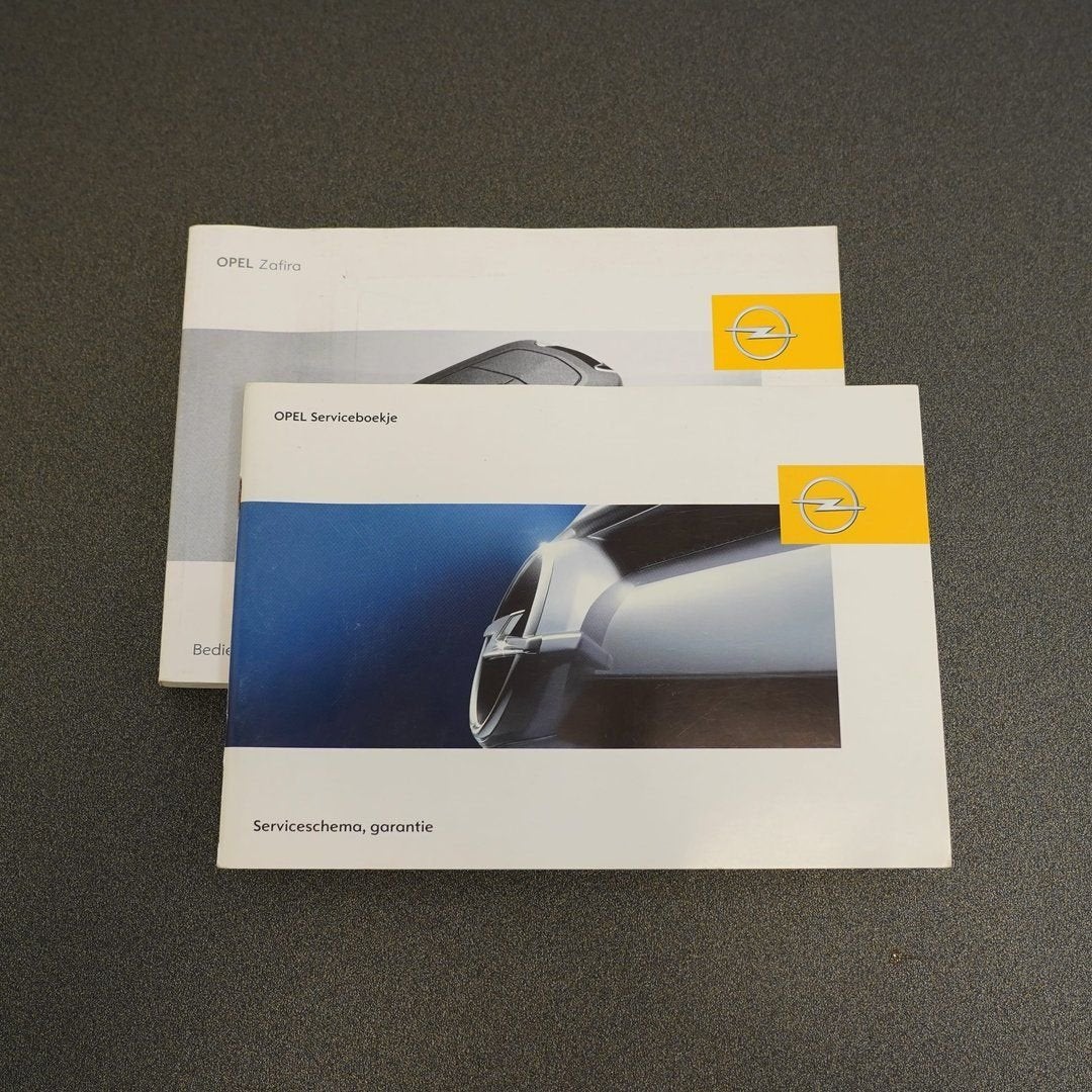 Opel Zafira service / onderhoudsboekje + instructieboekje, Enlèvement ou Envoi