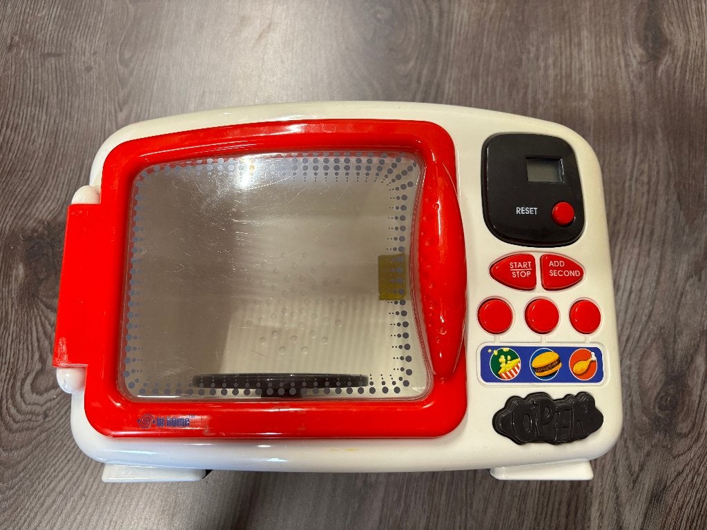 Microgolf met licht en geluid, Ophalen of Verzenden, Gebruikt, Kunststof, Speelkeuken-accessoire