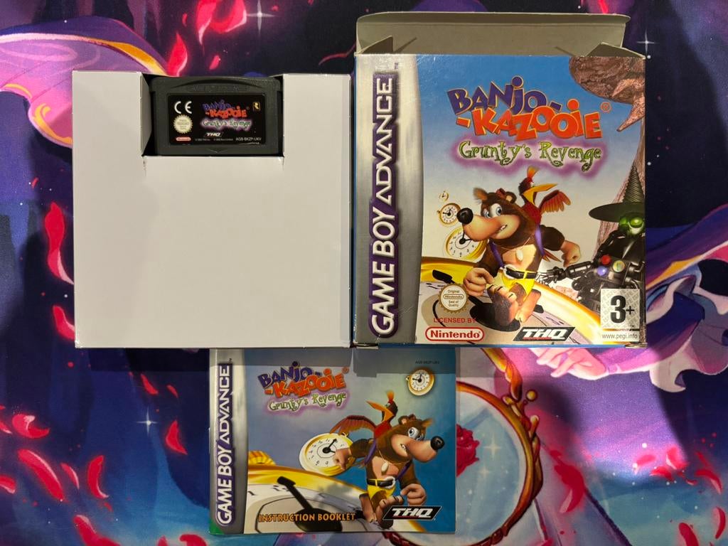 banjo-kazooie gruntys revenge, Consoles de jeu & Jeux vidéo, Jeux | Nintendo Game Boy, Enlèvement ou Envoi, 1 joueur, Comme neuf