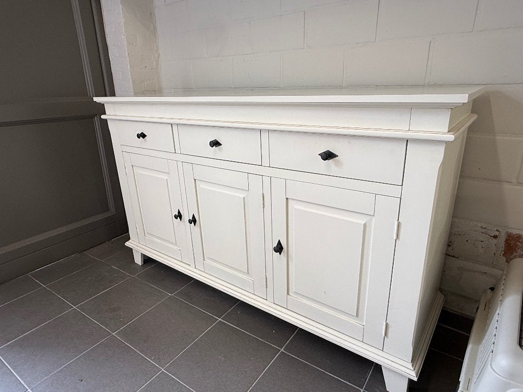 Witte kast, Huis en Inrichting, Kasten | Kleerkasten, Ophalen, Minder dan 50 cm, Gebruikt, Minder dan 100 cm