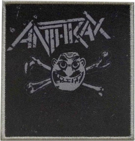 Anthrax - Cross Bones - Patch officiële merchandise, Ophalen of Verzenden, Nieuw