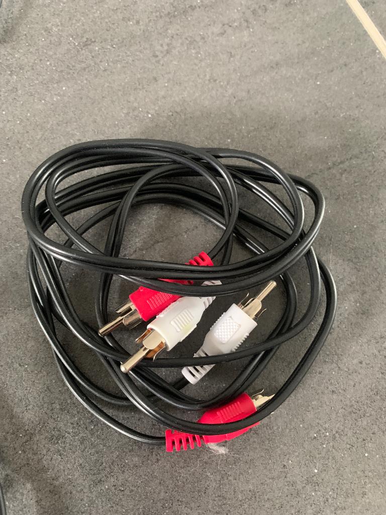 Stereo kabel RCA, Enlèvement ou Envoi, Utilisé, Moins de 2 mètres, Autres câbles