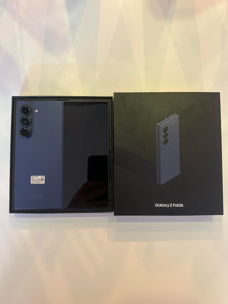 Samsung galaxy z fold 6, Télécoms, Enlèvement ou Envoi, Comme neuf, Bleu, Galaxy Z Fold