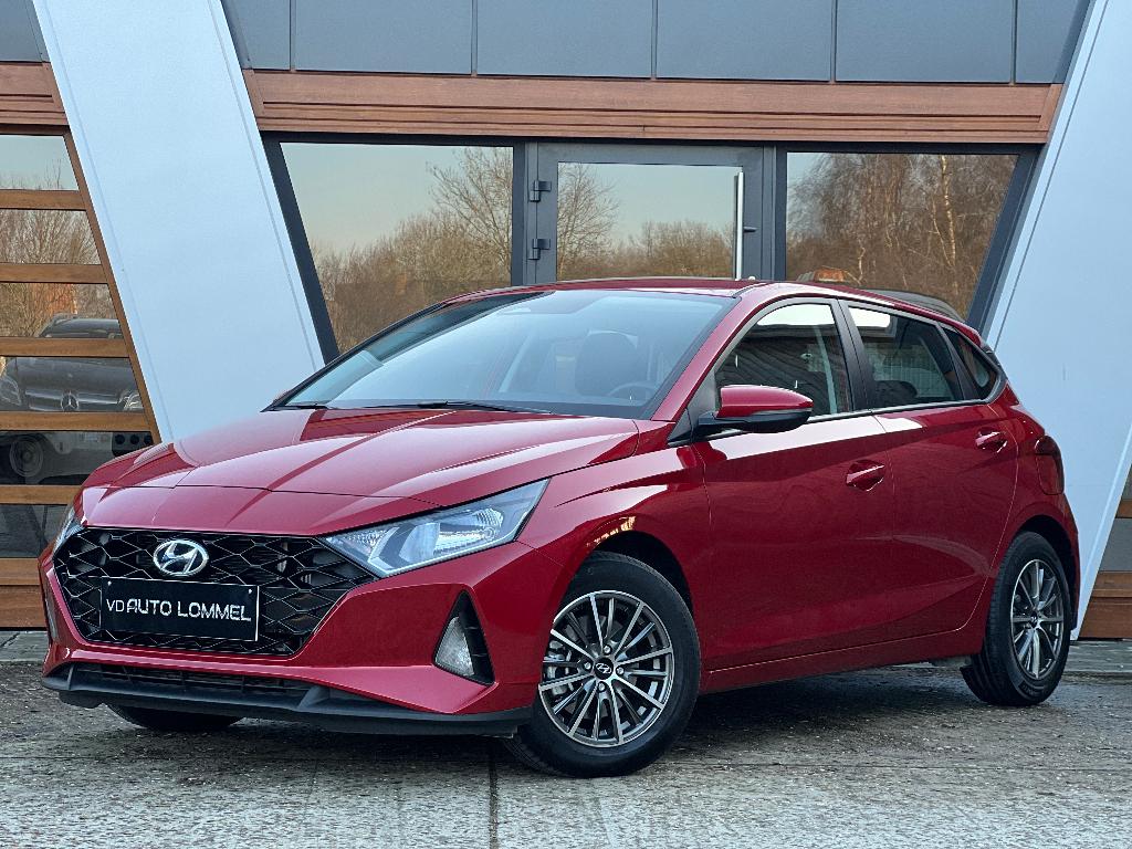 Hyundai i20 1.0i - AUTOMAAT/ 14000KM/ GARANTIE, 4 deurs, Stof, Euro 6, Bedrijf