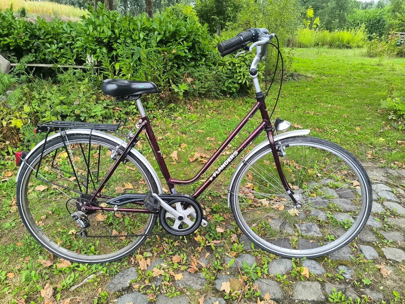Flanders damesfiets 6v en slot, Ophalen, Versnellingen