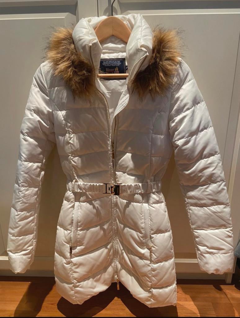 Donsjas Rover Woods, Ophalen of Verzenden, Zo goed als nieuw, Maat 34 (XS) of kleiner, Wit