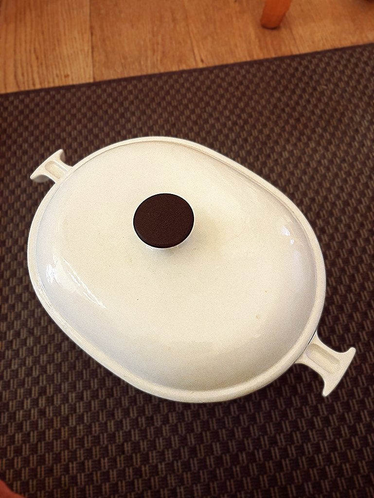 Cocotte Le Creuset 33L - geëmailleerd gietijzer, Ophalen, Met deksel, Le Creuset, Zo goed als nieuw