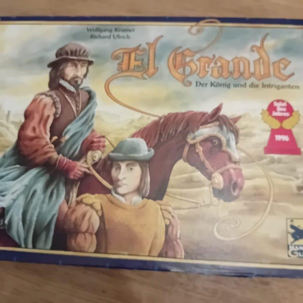 El Grande - spel van het jaar 1996 - 12€, Hobby en Vrije tijd, Ophalen, Zo goed als nieuw