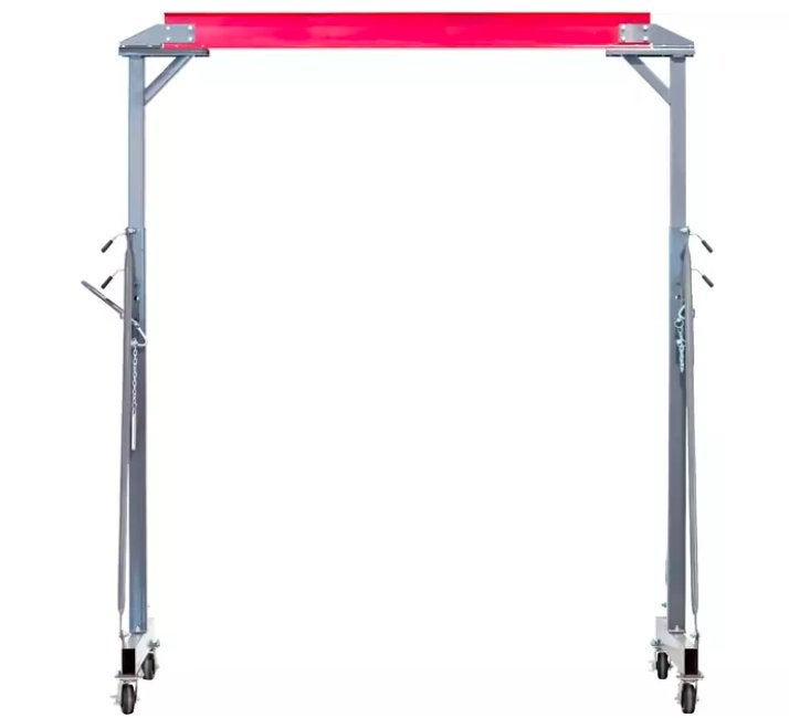 pont-portique mobile 1T, Enlèvement