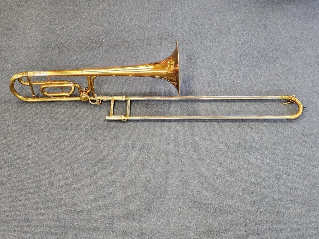 King 2104 4B Bb/ F Large Bore Tenor Trombone, Ophalen, Gebruikt, Tenor