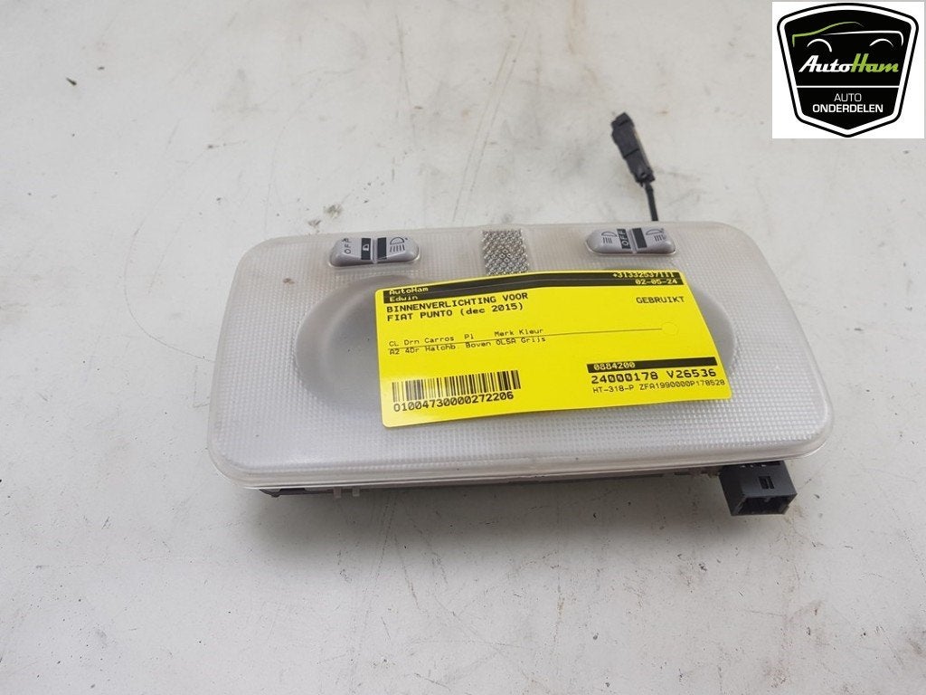 BINNENVERLICHTING VOOR Fiat Punto III (199) (01-2012/-), Auto-onderdelen, Dhr. J. Ham, Gebruikt, Administratie@autoham.nl, Fiat