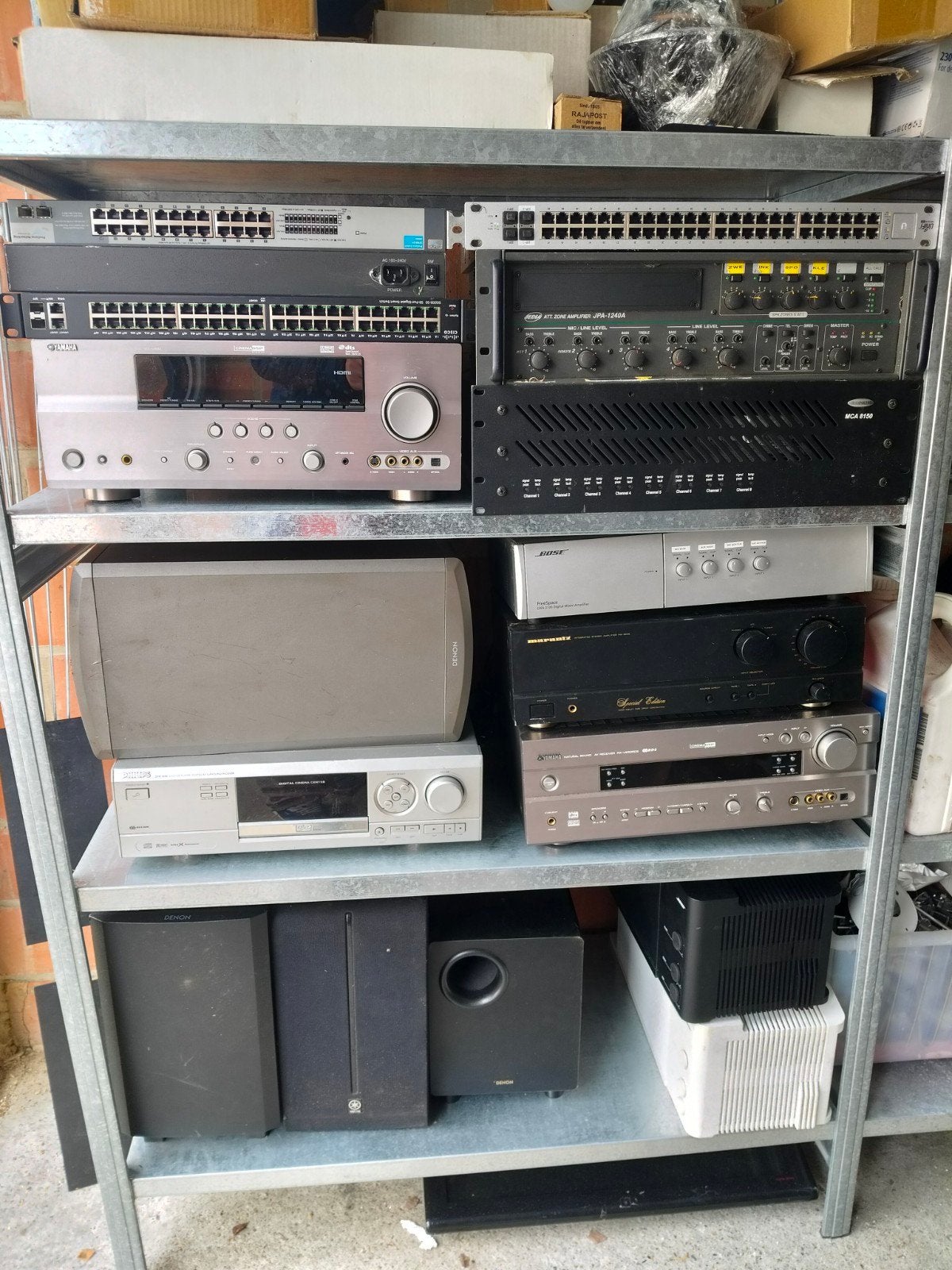 Lot audio et hi-fi complet à vendre, au total 190€ !, TV, Hi-fi & Vidéo, Enlèvement, Audio
