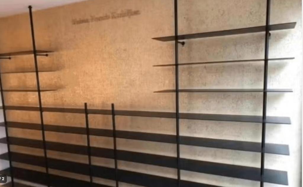 boekenrek Design Rek – Mat Zwart Staal, Ophalen
