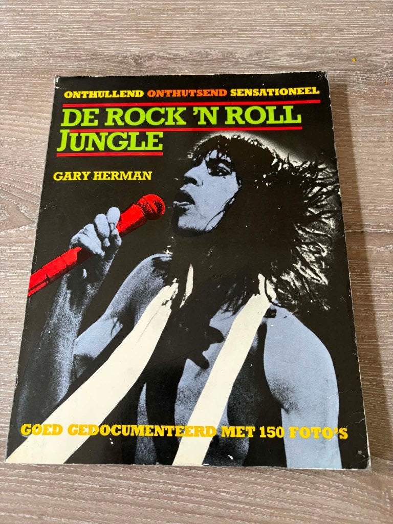 boek, De rock 'n roll jungle door Gary Herman,slechts 5 euro, Livres, Musique, Enlèvement ou Envoi, Utilisé, Genre ou Style