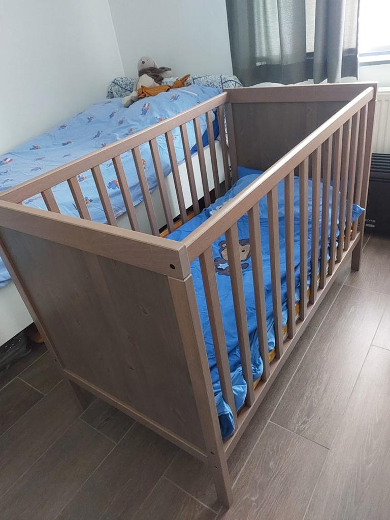 Babybed, Ophalen, Zo goed als nieuw