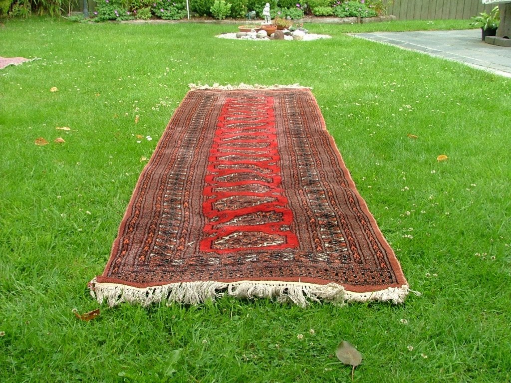 Tapis oriental ancien noué main – 309  77 cm, 200 cm ou plus, Enlèvement, Utilisé, 50 à 100 cm