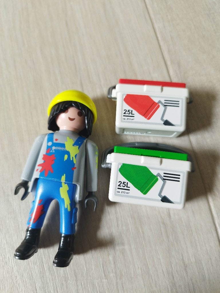 Playmobil schilder, Enlèvement ou Envoi, Utilisé, City life, Figurines