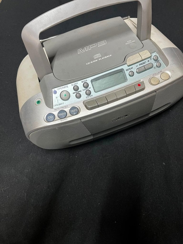 Draagbare cd-radio van Sony, Ophalen, Gebruikt, Sony, Draagbaar