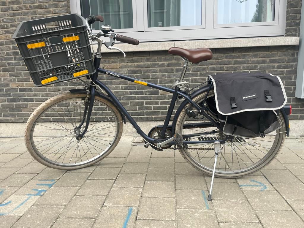 Herenfiets met Bak en bagagedrager! Weg is weg !, Ophalen, Zo goed als nieuw