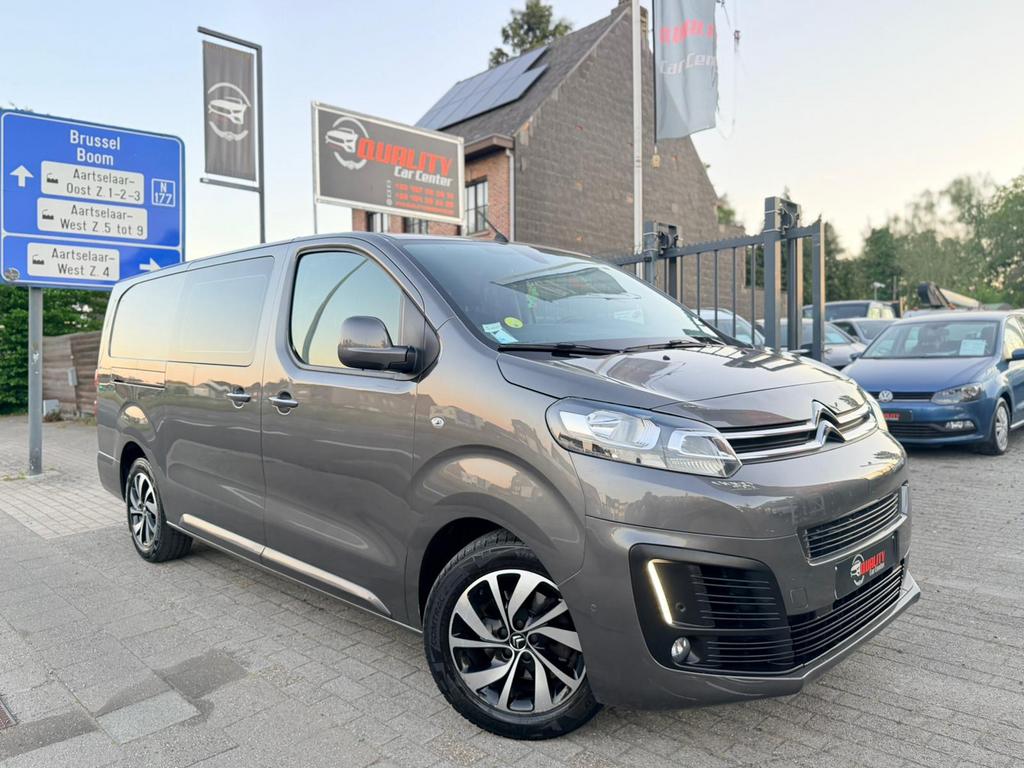 Citroën Jumpy XL Doublecab. Automaat 2.0hdi 177pk 105dkm, Auto's, Automaat, Testrit aan huis, 4 cilinders, Bedrijf