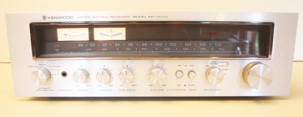 Kenwood KR-4070 Versterker Receiver / 1977 - 1980 / Japan, Enlèvement ou Envoi, Comme neuf, Tuner ou Radio, Composants en vrac