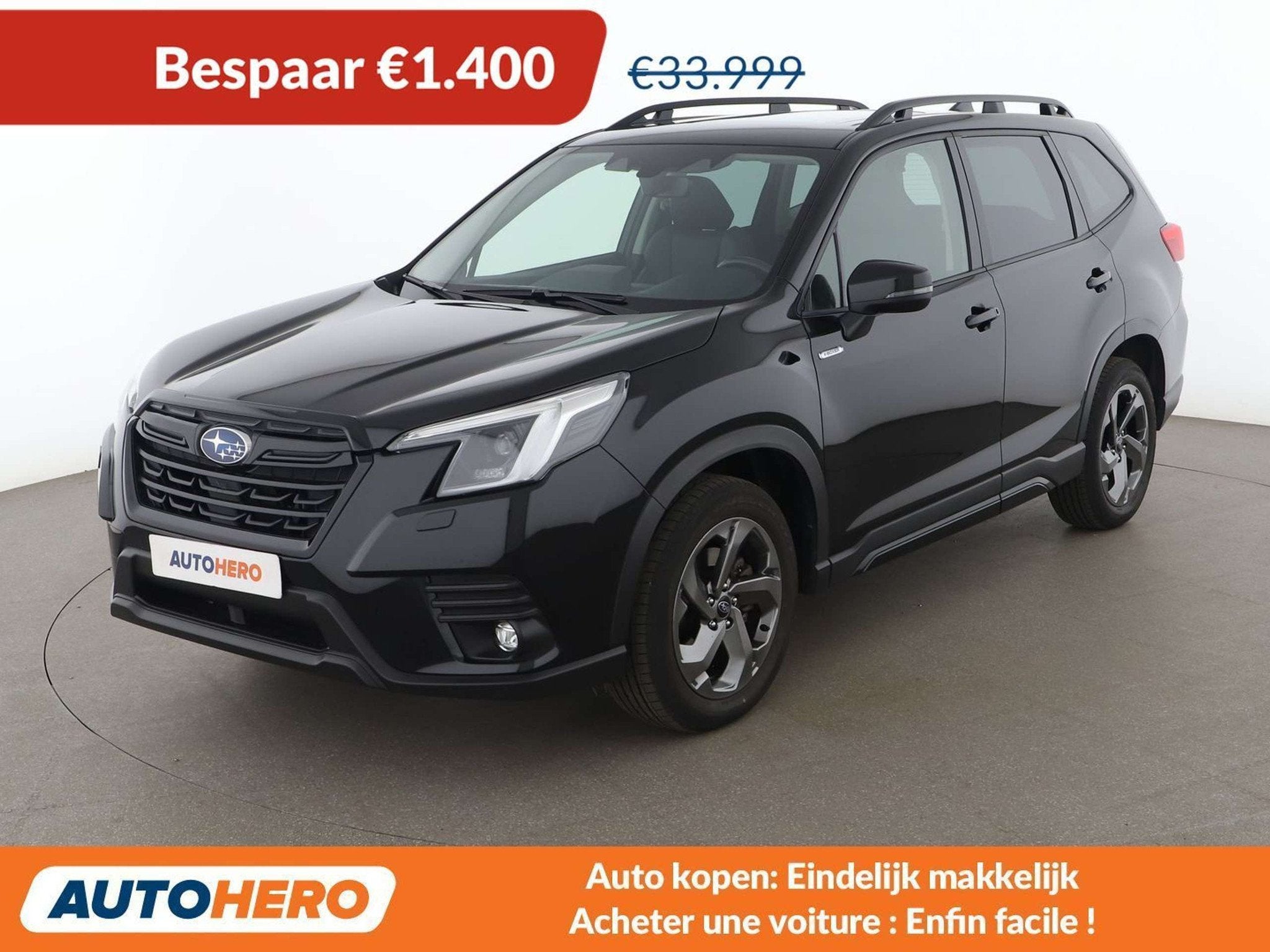 Subaru Forester 2.0 Mild-Hybrid Edition Black Platinum, Cuir, 1693 kg, Achat, Noir