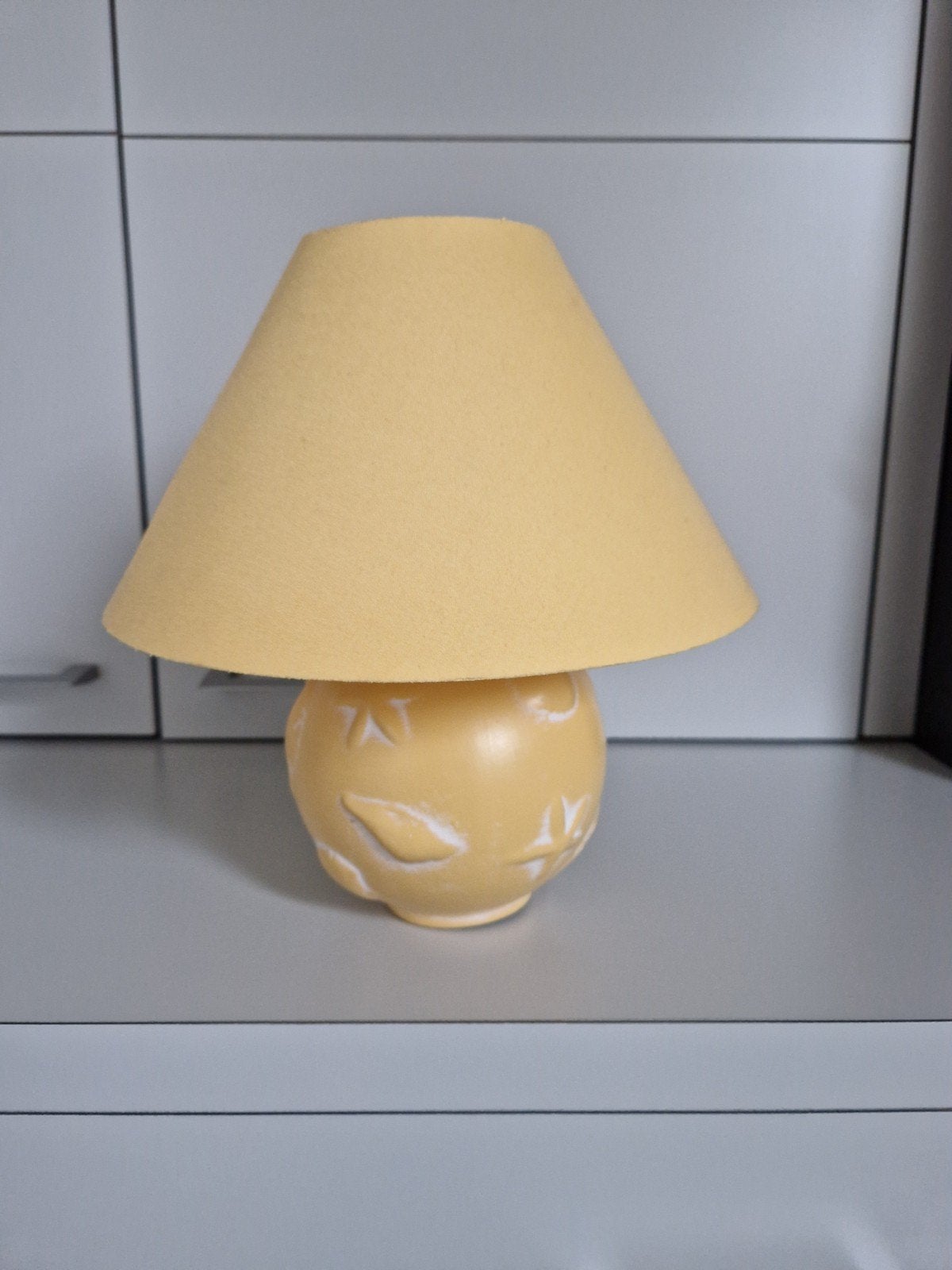 Tafellamp, Huis en Inrichting, Overige merken, 24 cm, Ophalen of Verzenden, Geel