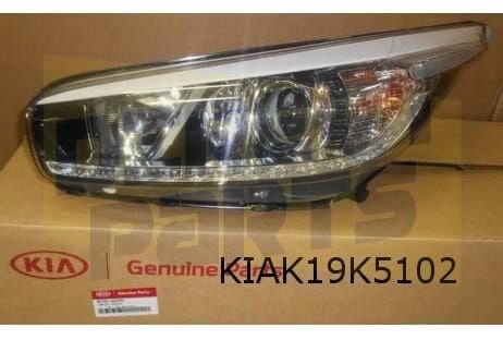 Kia Cee'd (-12/12) koplamp R (LED DRL) Origineel! 92102A2020, Neuf, Kia, -, -