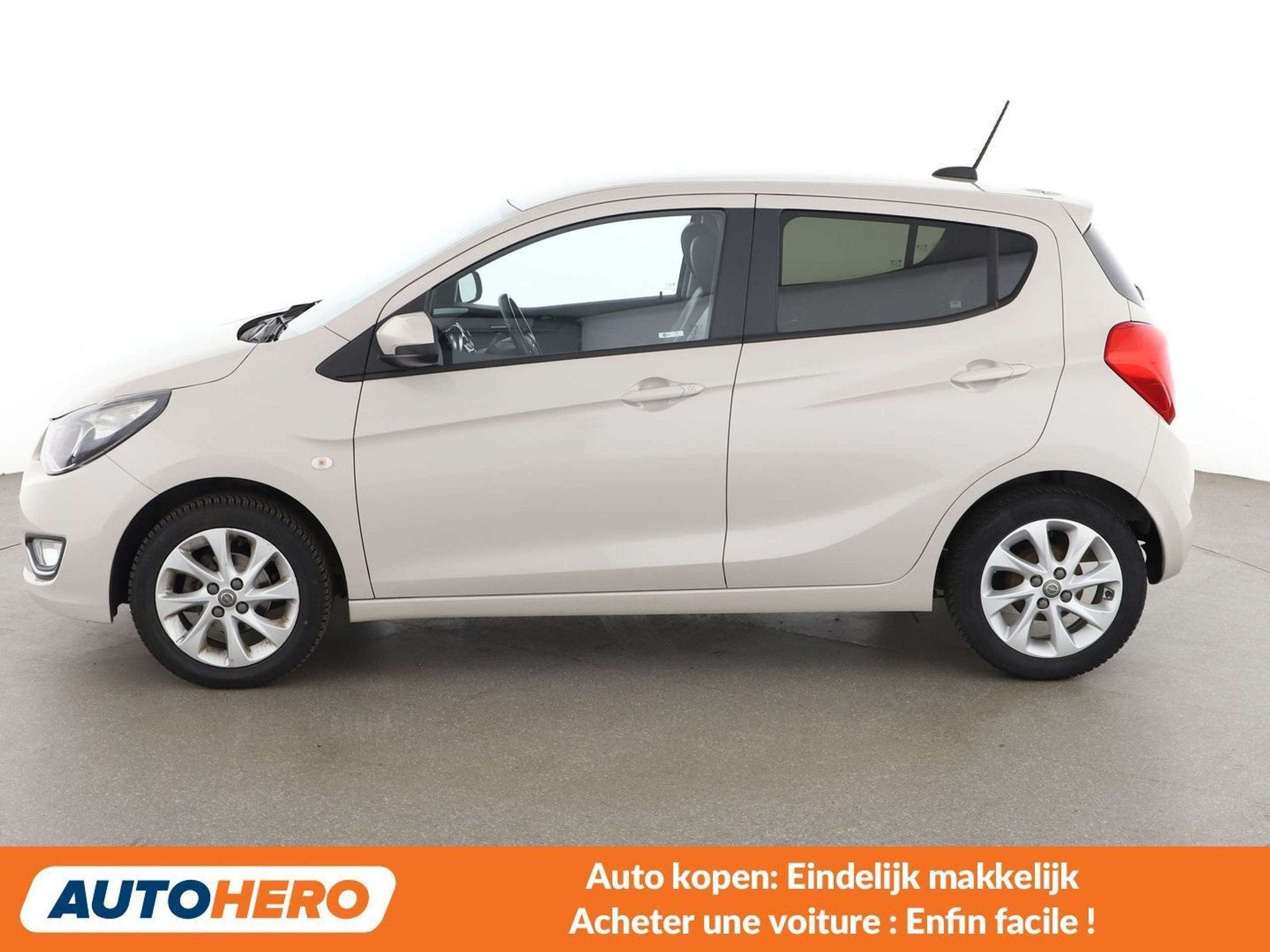 Opel KARL 1.0 Exklusiv (année de construction 2016), Autos, Argent ou Gris, Achat, 939 kg, Noir