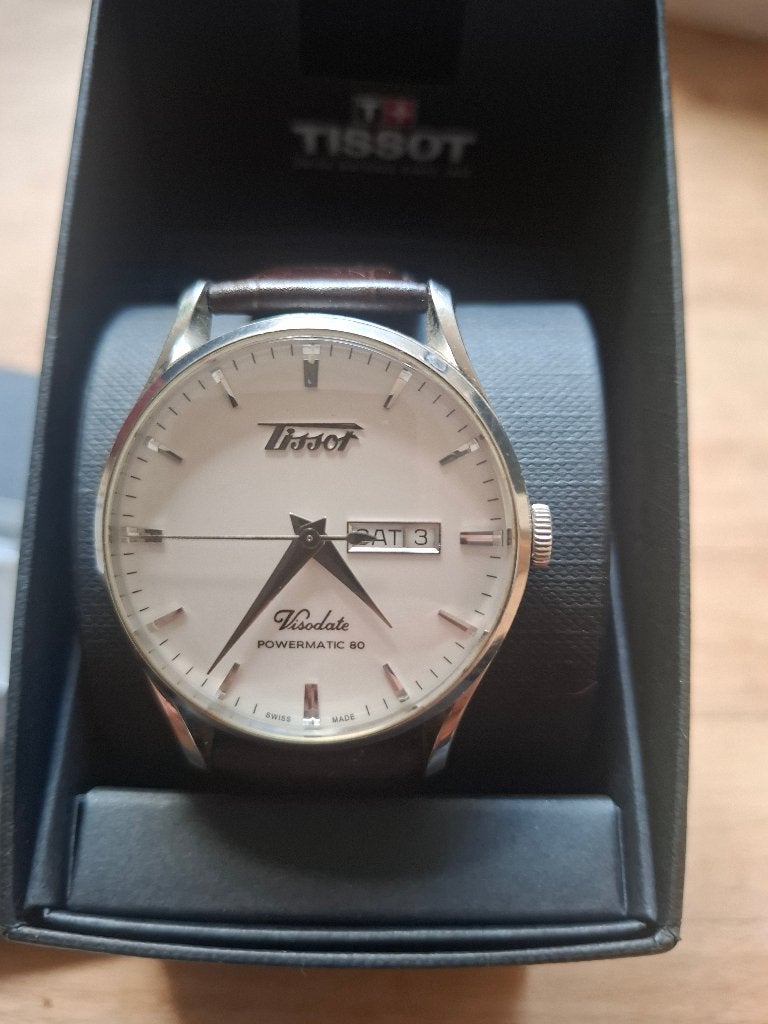 Tissot powermatic, Montre-bracelet, Autres marques, Cuir, Enlèvement