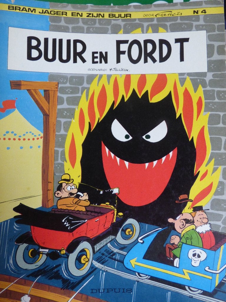 bram jager en zijn buur nr 4   buur en ford t, Ophalen of Verzenden