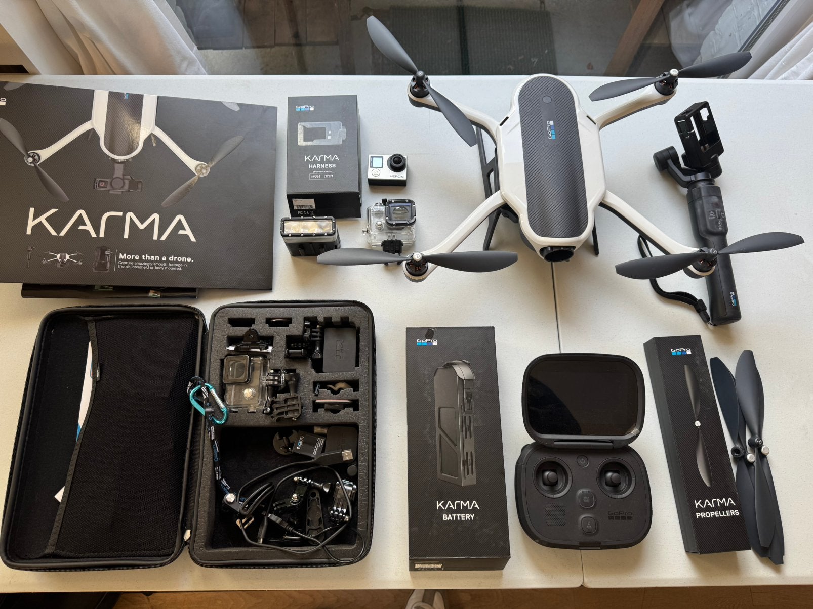 GoPro Karma, Audio, Tv en Foto, Gebruikt, Overige merken, Ophalen of Verzenden, Cameradrone