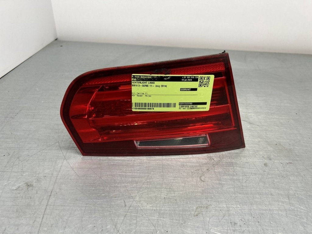FEU ARRIÈRE GAUCHE BMW 3 serie (F30) (01-2011/10-2018), Utilisé, BMW, Petuelring 130
80809  München, DE, Bayerische Motoren Werke AG