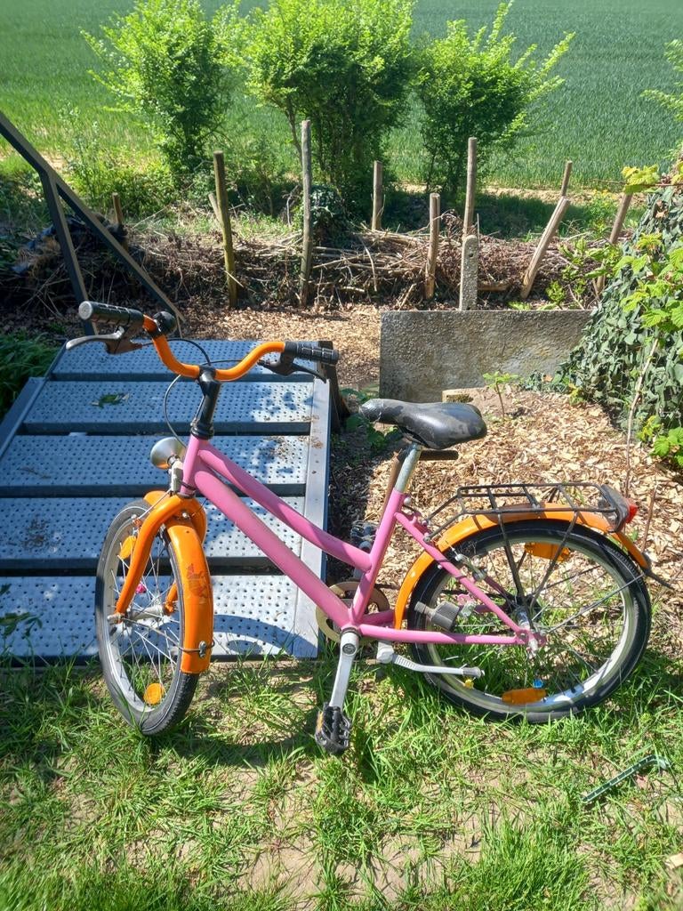 Meisjesfiets 6 tot 9 jaar, Ophalen