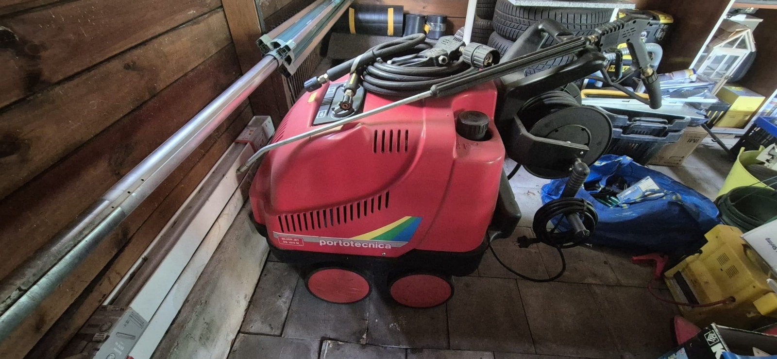 Professionele hogedruk reiniger, Tuin en Terras, Hogedrukreinigers, Ophalen, Gebruikt, Portotecnica