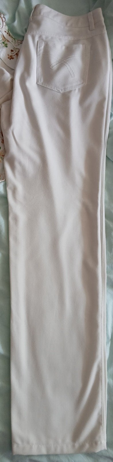 Wit broek lang voor dames, Kleding | Dames, Gelegenheidskleding, Maat 38/40 (M), Overige typen, Wit, Nieuw