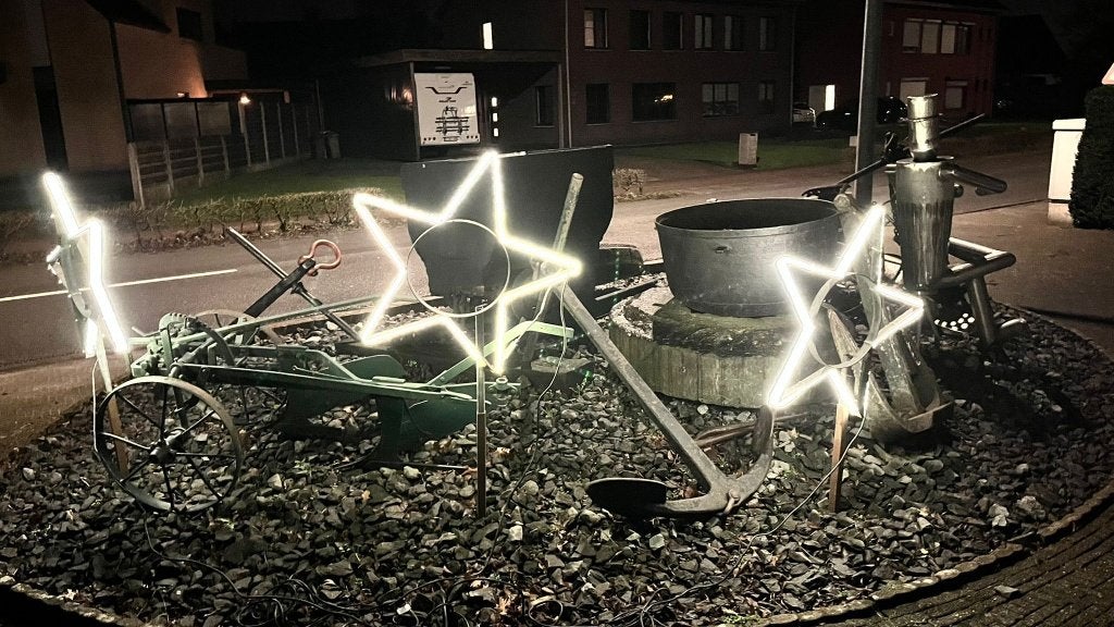 kerst ster licht kerstverlichting, kerststerren, Diversen, Ophalen, Gebruikt